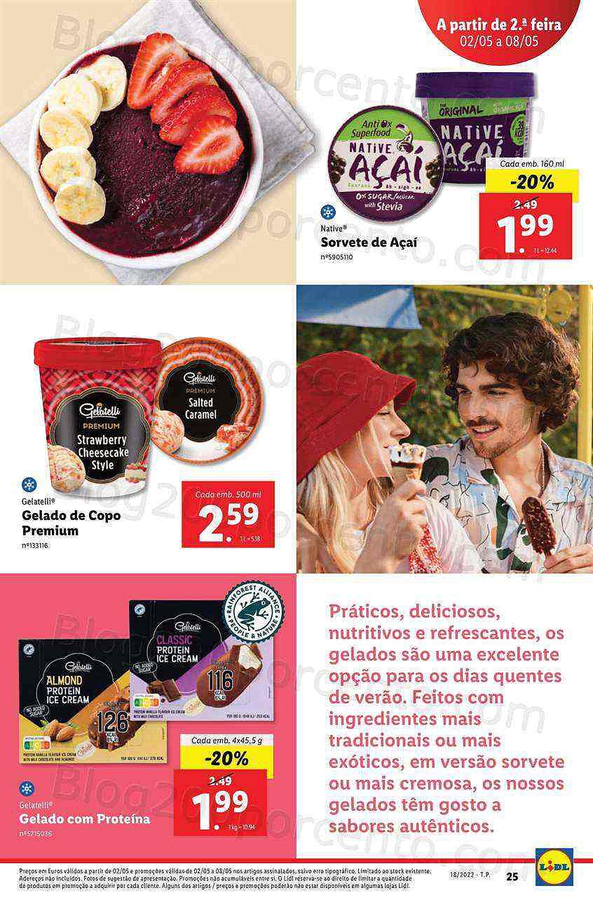 Antevisão Folheto LIDL Verão a partir de 2 maio