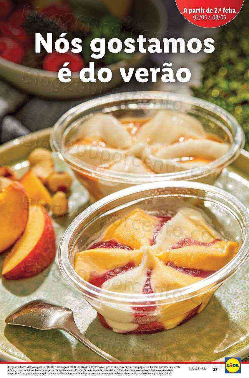 Antevisão Folheto LIDL Verão a partir de 2 maio