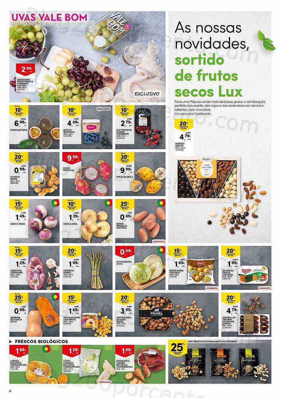 Antevisão Folheto CONTINENTE Promoções de 12 a 18 abril