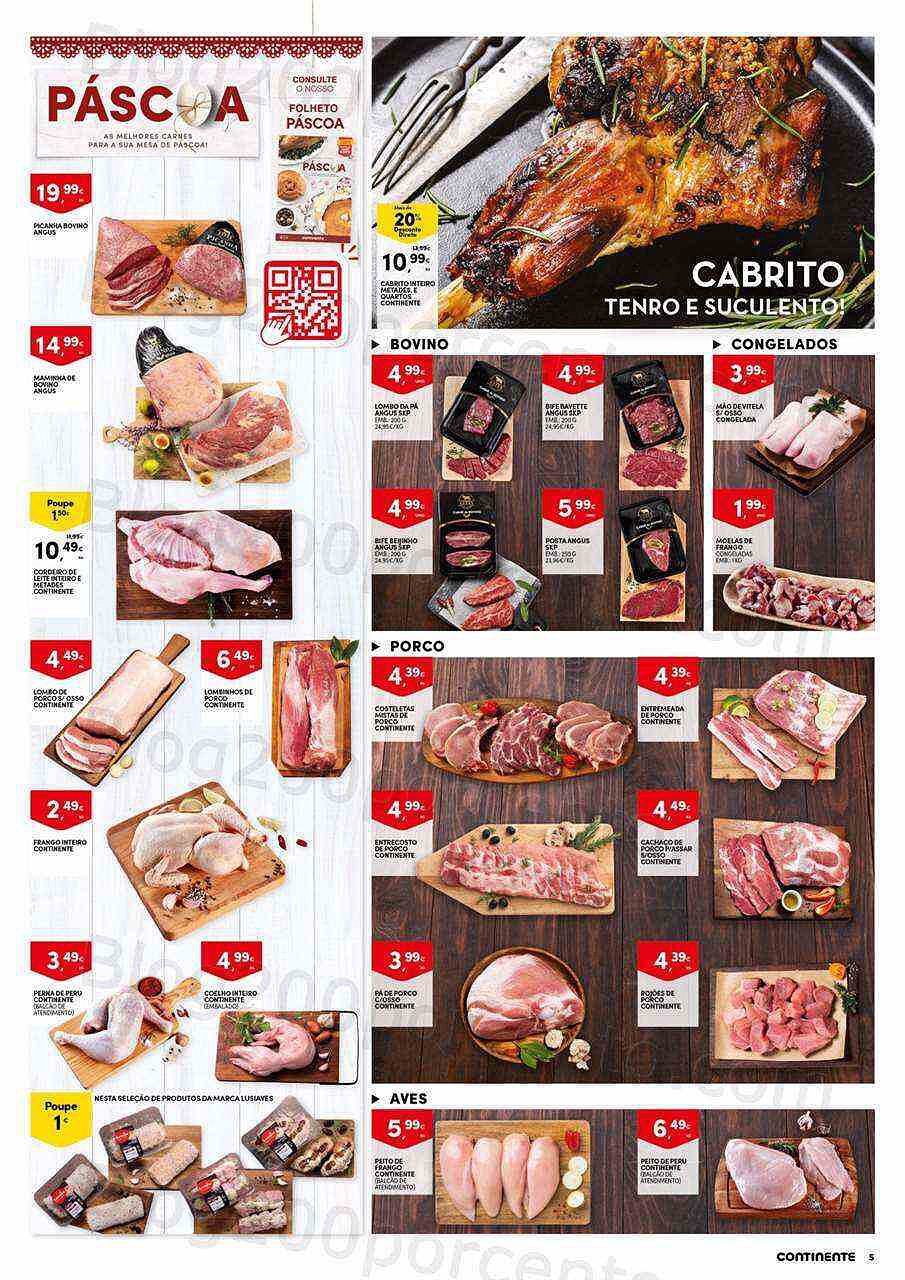 Antevisão Folheto CONTINENTE Promoções de 12 a 18 abril
