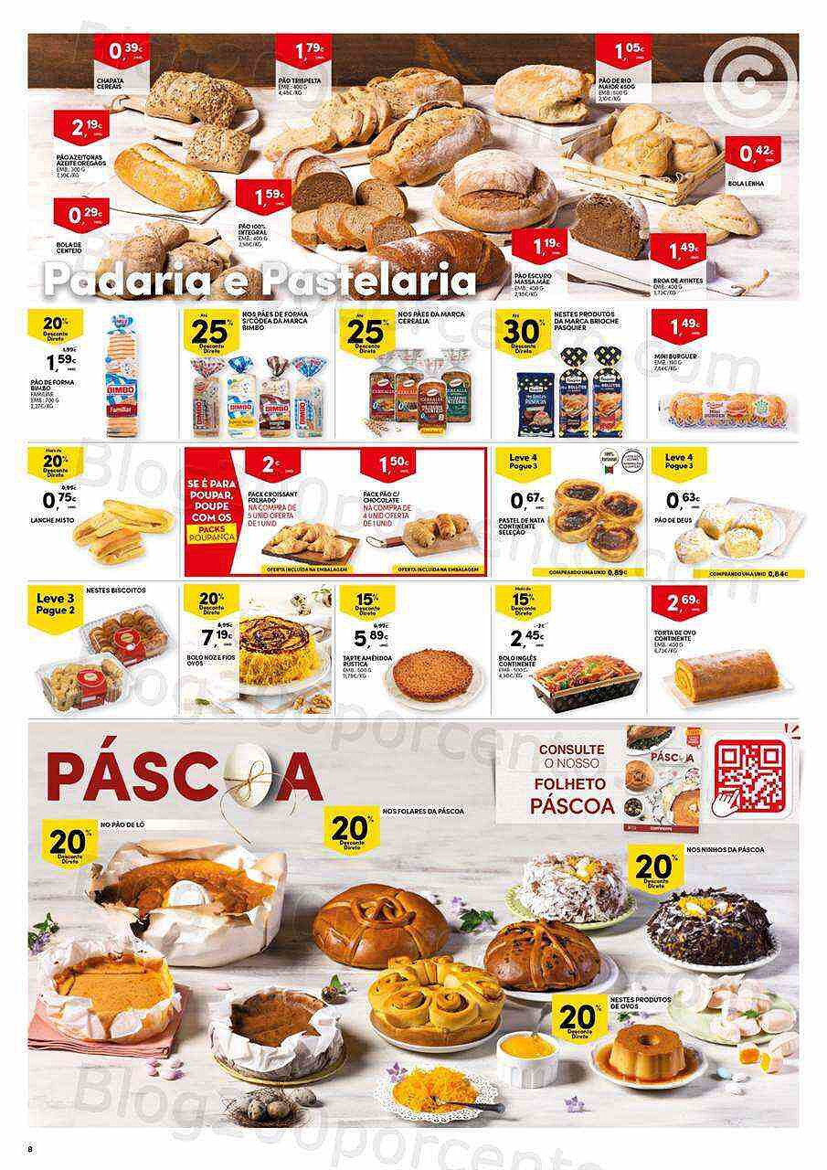 Antevisão Folheto CONTINENTE Promoções de 12 a 18 abril