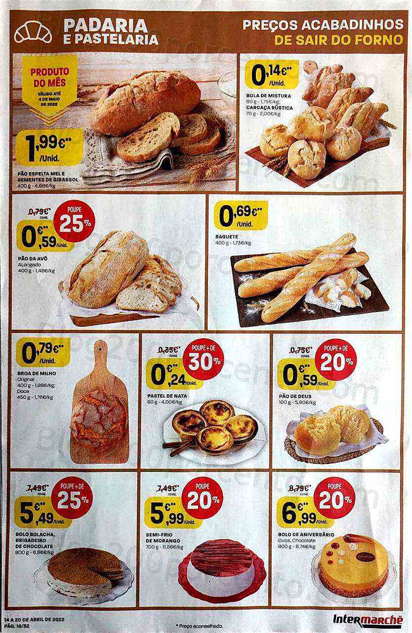 Antevisão Folheto INTERMARCHÉ Promoções de 14 a 20 abril