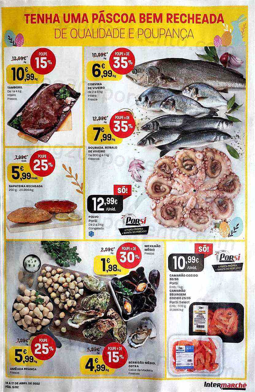 Antevisão Folheto INTERMARCHÉ Promoções de 14 a 20 abril
