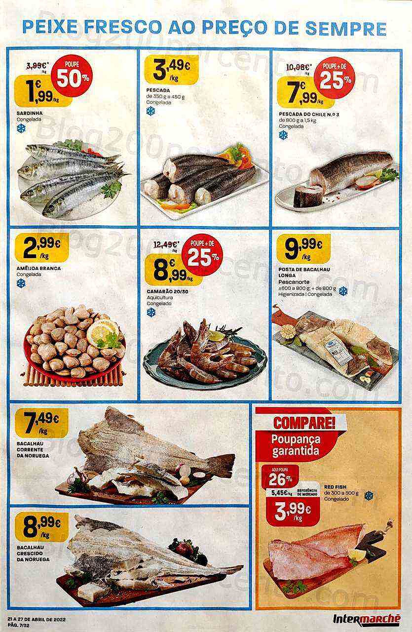 Antevisão Folheto INTERMARCHÉ Promoções de 21 a 27 abril