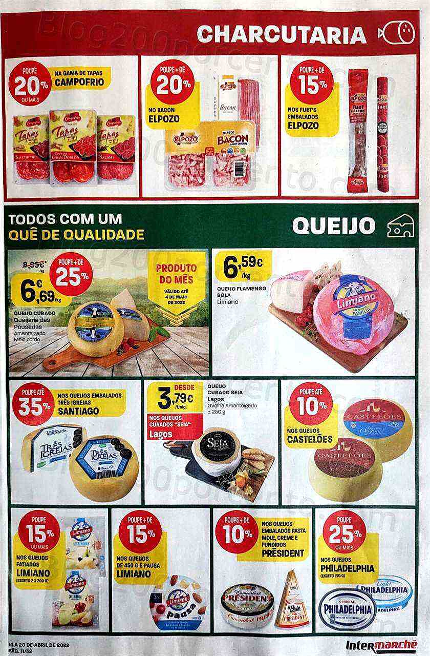 Antevisão Folheto INTERMARCHÉ Promoções de 14 a 20 abril