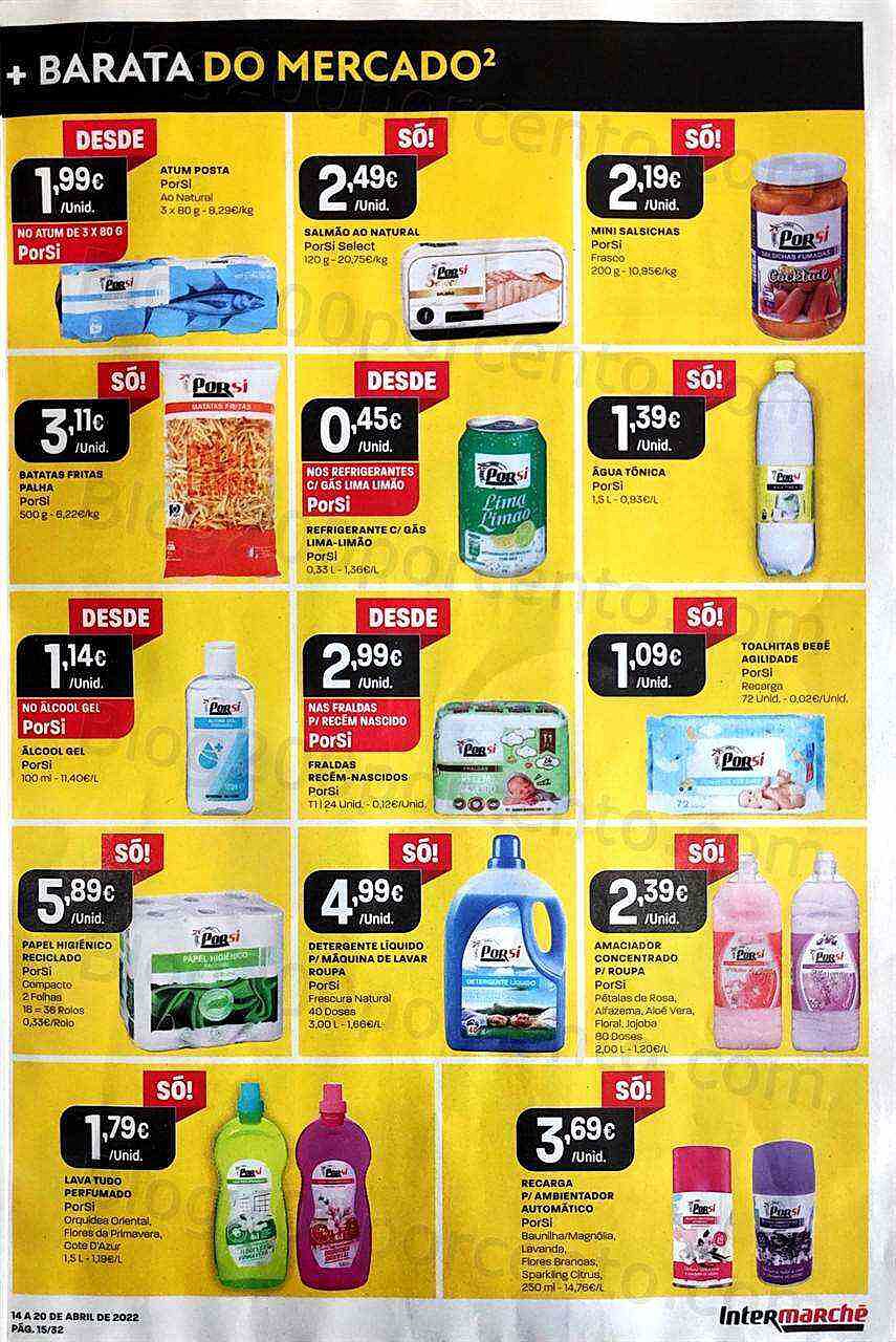 Antevisão Folheto INTERMARCHÉ Promoções de 14 a 20 abril