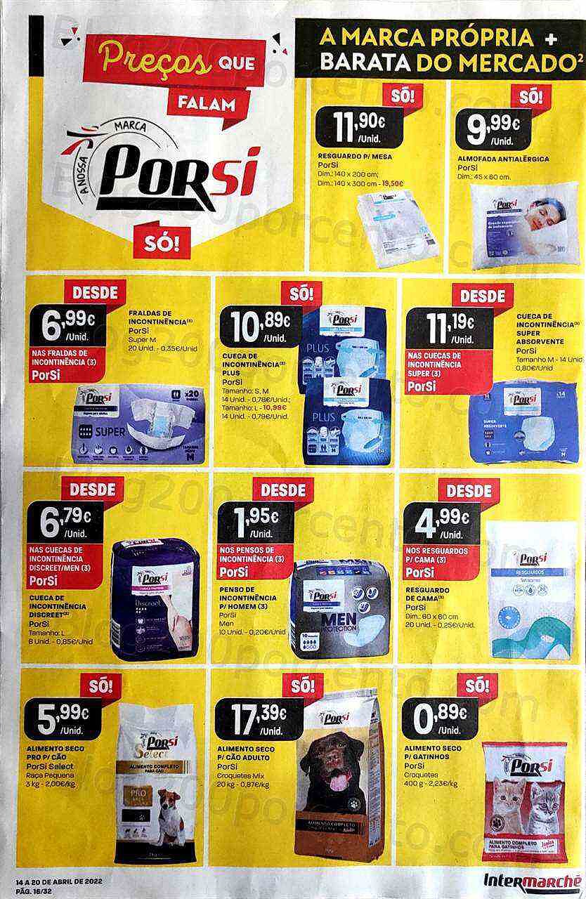 Antevisão Folheto INTERMARCHÉ Promoções de 14 a 20 abril