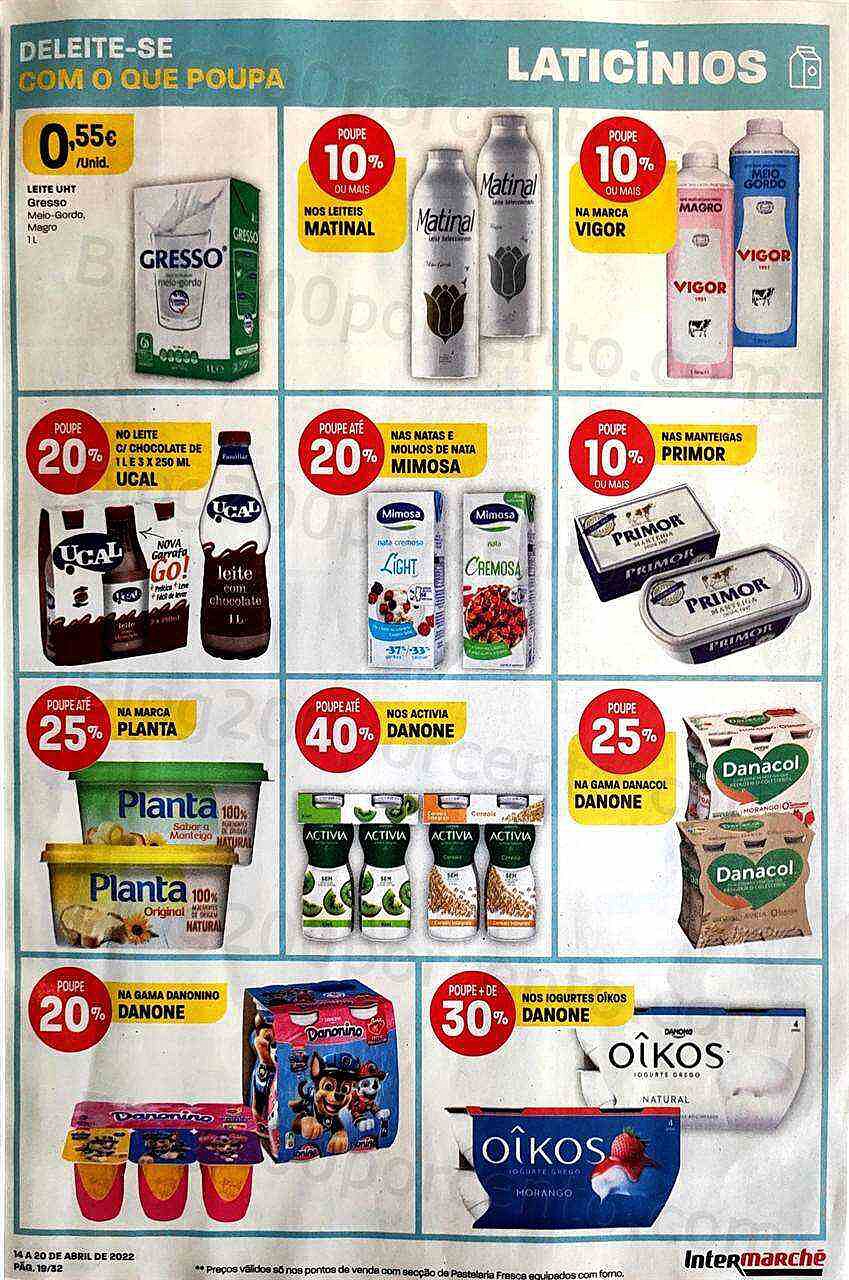 Antevisão Folheto INTERMARCHÉ Promoções de 14 a 20 abril