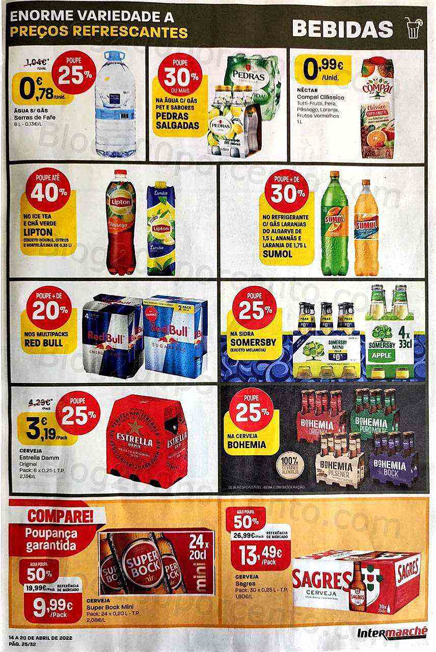 Antevisão Folheto INTERMARCHÉ Promoções de 14 a 20 abril