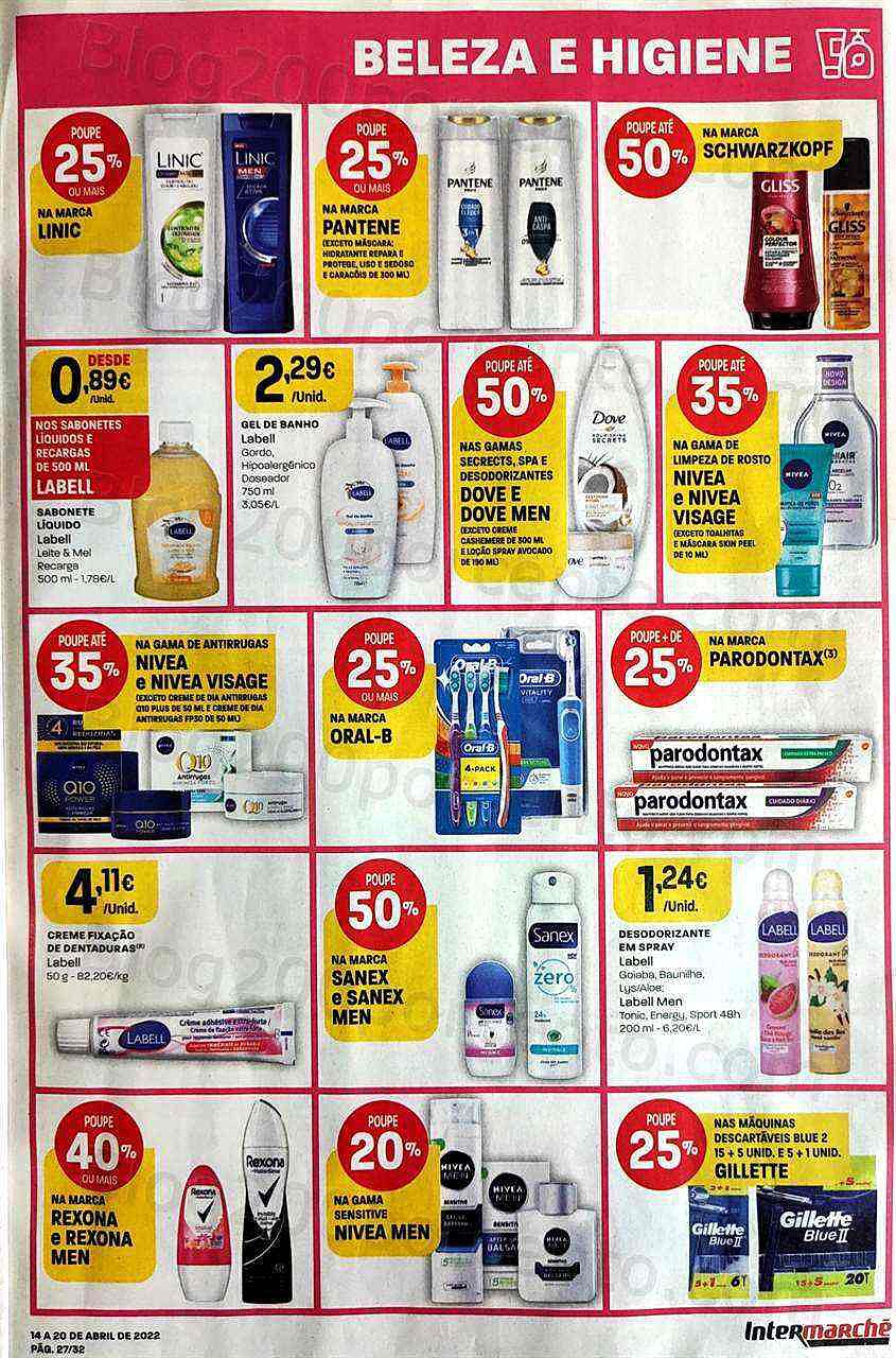 Antevisão Folheto INTERMARCHÉ Promoções de 14 a 20 abril