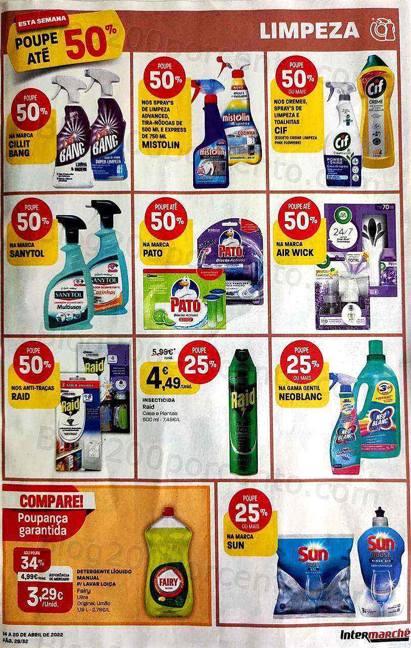 Antevisão Folheto INTERMARCHÉ Promoções de 14 a 20 abril