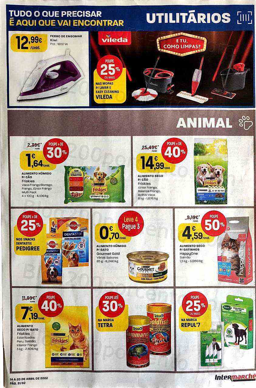 Antevisão Folheto INTERMARCHÉ Promoções de 14 a 20 abril