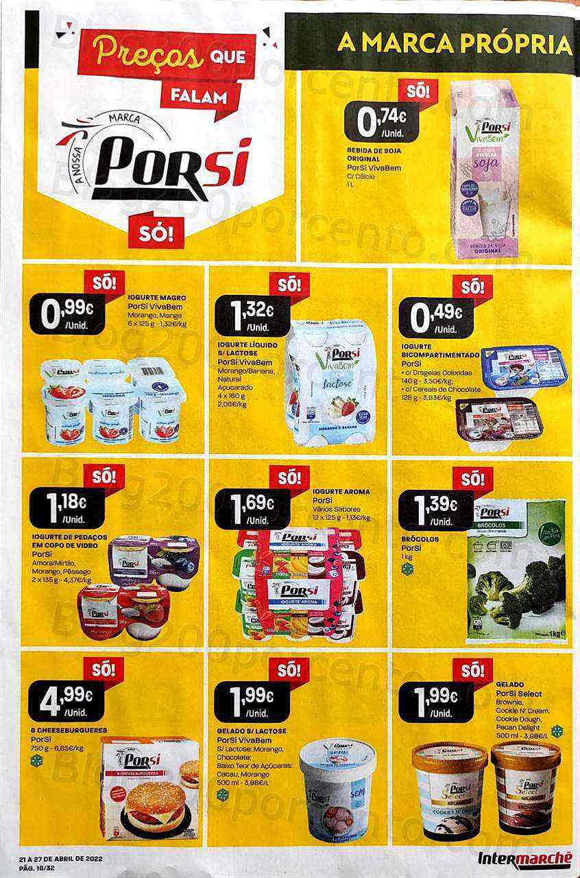Antevisão Folheto INTERMARCHÉ Promoções de 21 a 27 abril