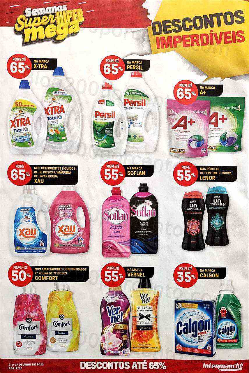 Antevisão Folheto INTERMARCHÉ Promoções de 21 a 27 abril