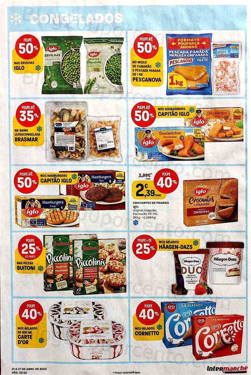 Antevisão Folheto INTERMARCHÉ Promoções de 21 a 27 abril