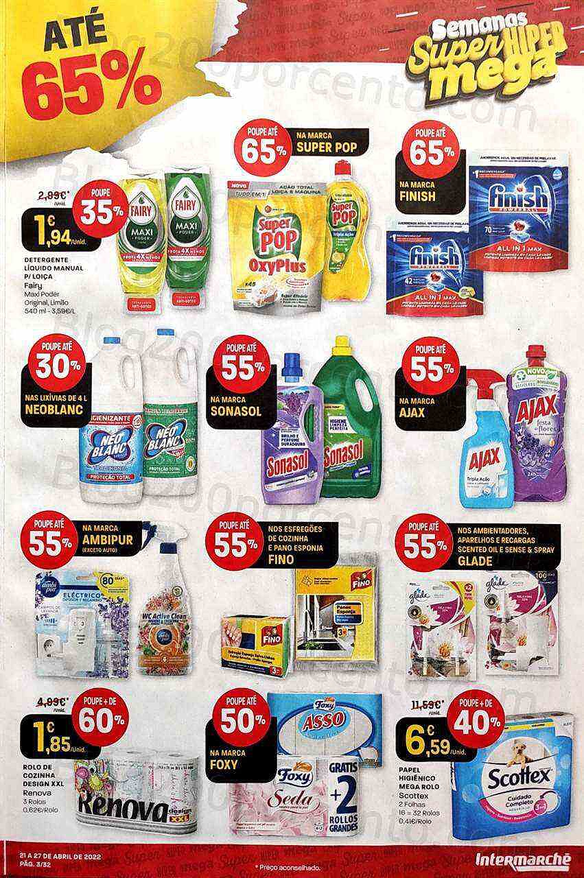 Antevisão Folheto INTERMARCHÉ Promoções de 21 a 27 abril