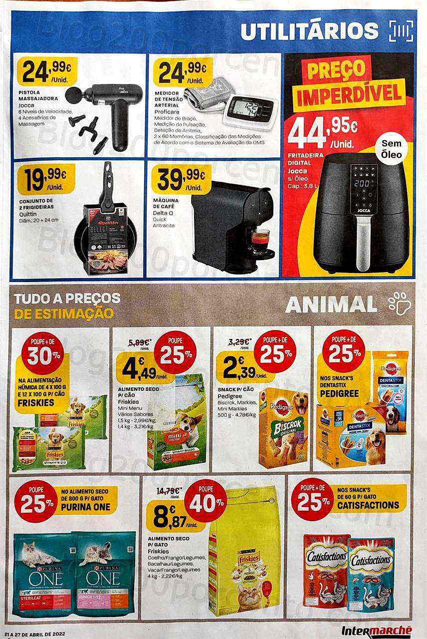 Antevisão Folheto INTERMARCHÉ Promoções de 21 a 27 abril