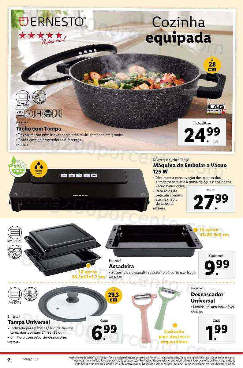 Antevisão Folheto LIDL Edição Digital Promoções de 11 a 17 abril