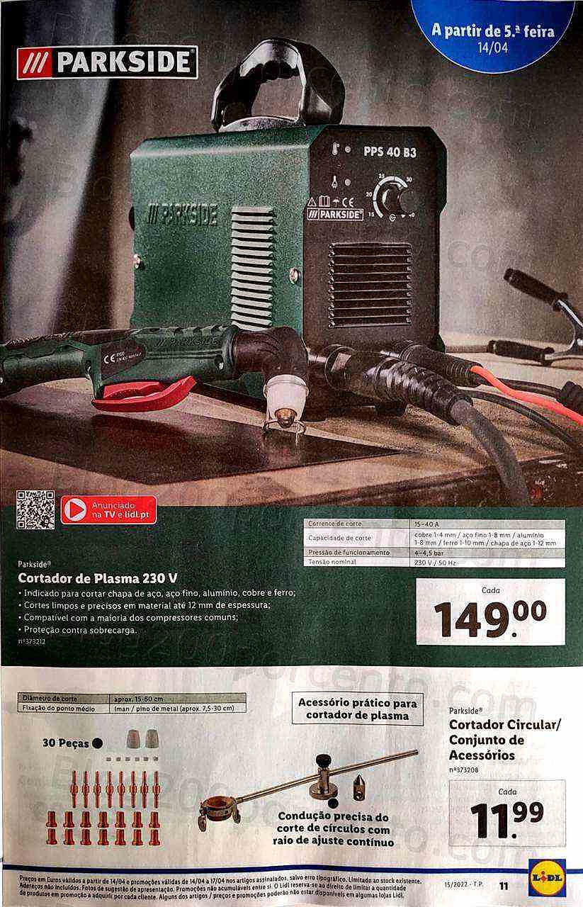Antevisão Folheto LIDL Promoções de 11 a 17 abril