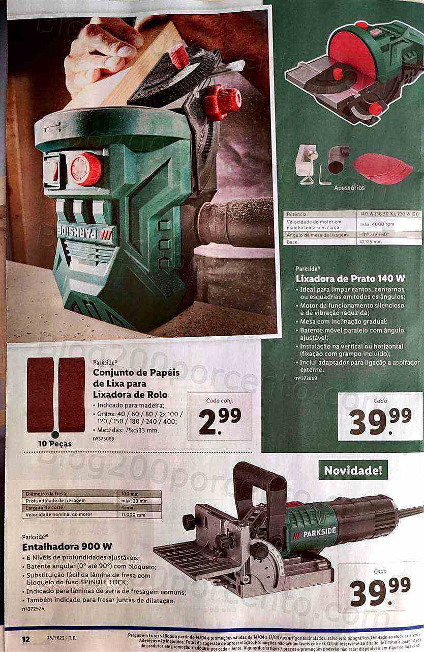 Antevisão Folheto LIDL Promoções de 11 a 17 abril