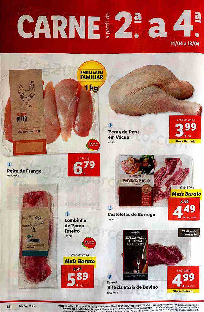 Antevisão Folheto LIDL Promoções de 11 a 17 abril
