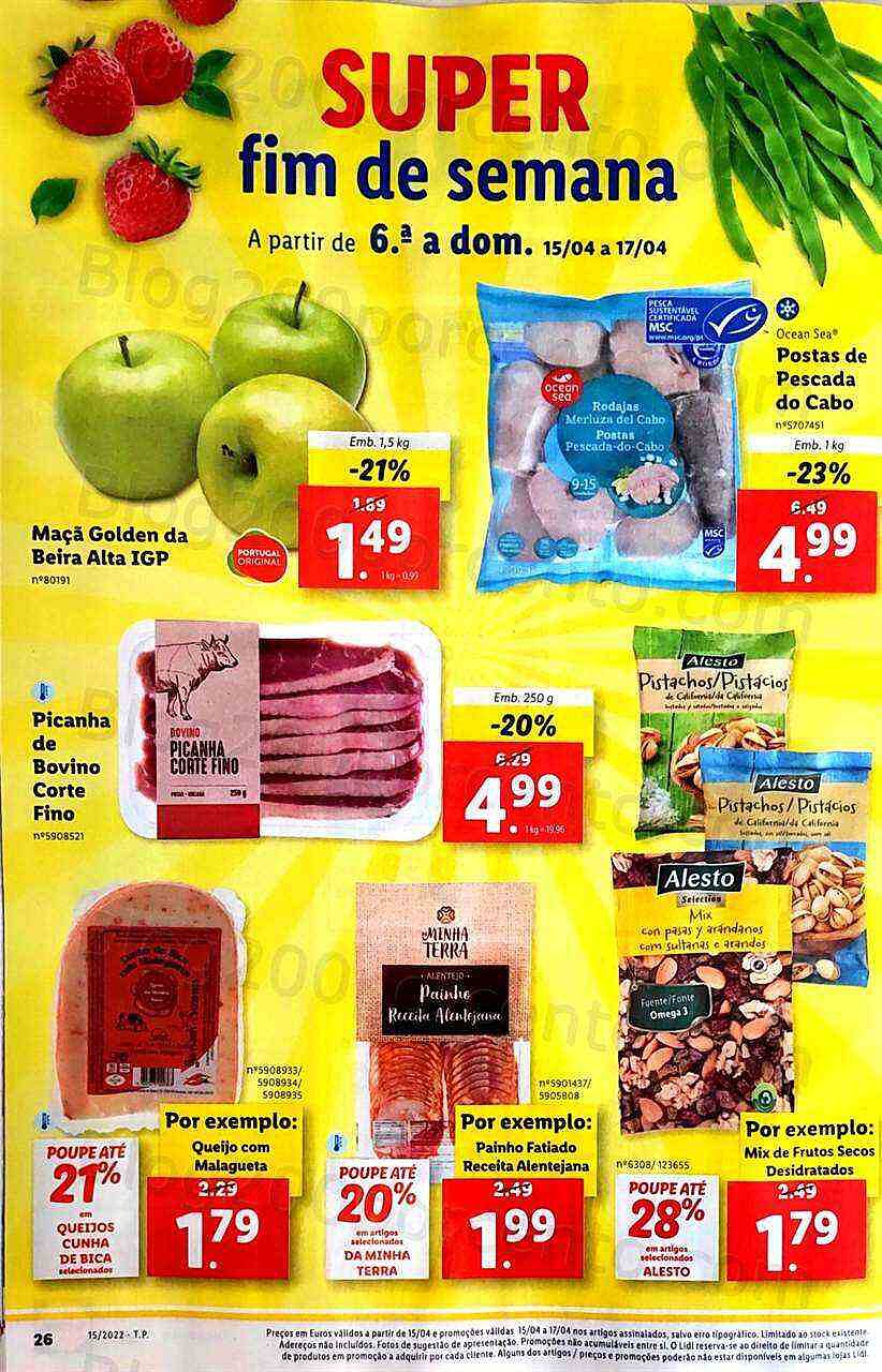 Antevisão Folheto LIDL Promoções de 11 a 17 abril
