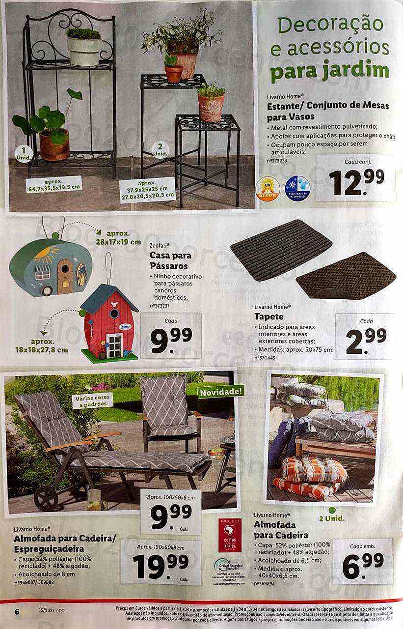 Antevisão Folheto LIDL Promoções de 11 a 17 abril