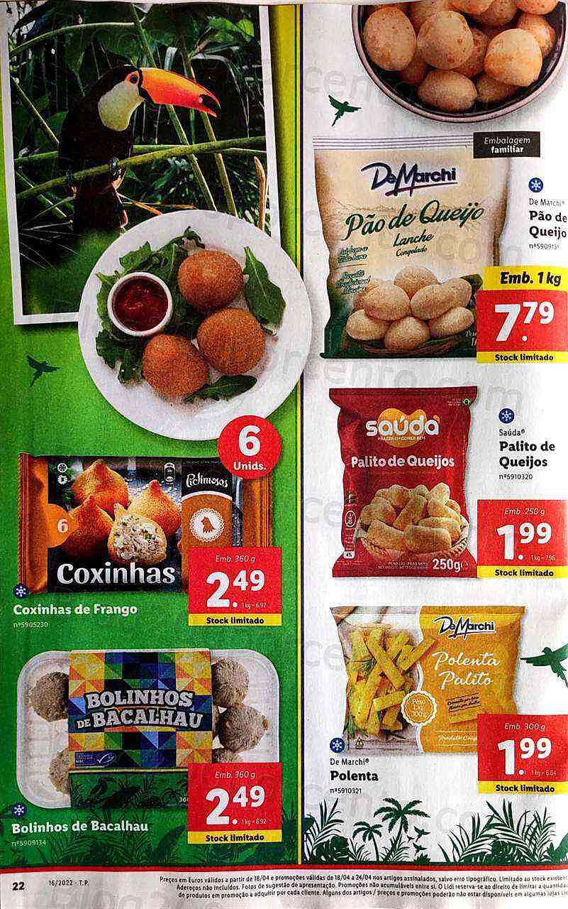 Antevisão Folheto LIDL Promoções de 18 a 24 abril