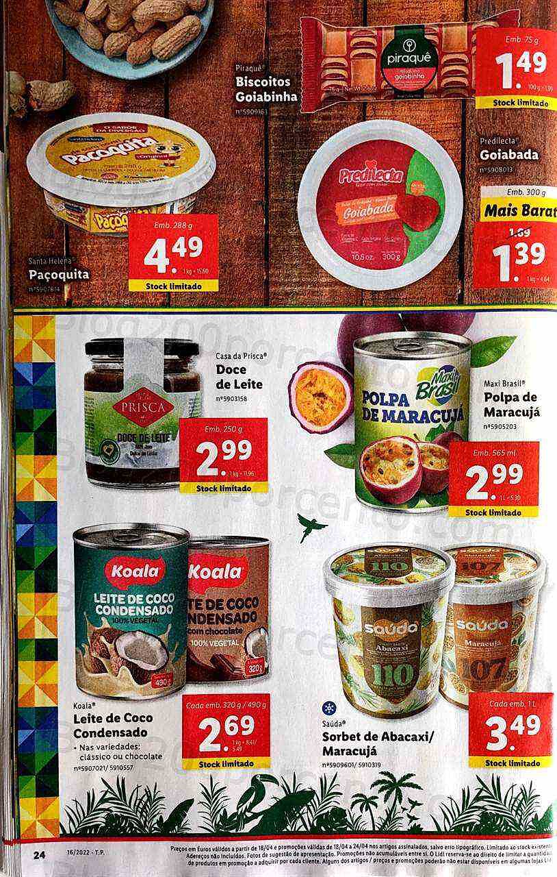Antevisão Folheto LIDL Promoções de 18 a 24 abril