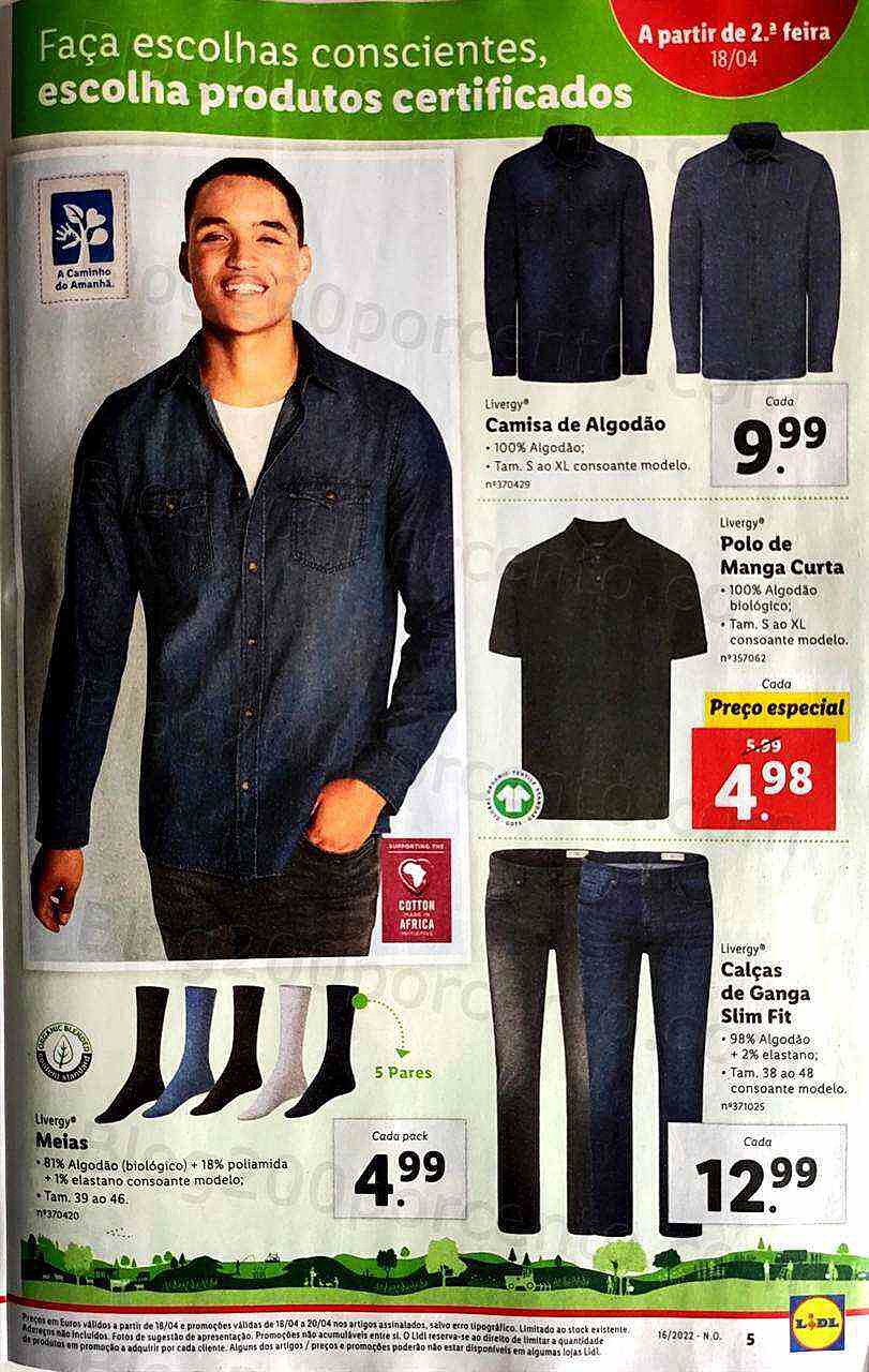 Antevisão Folheto LIDL Promoções de 18 a 24 abril