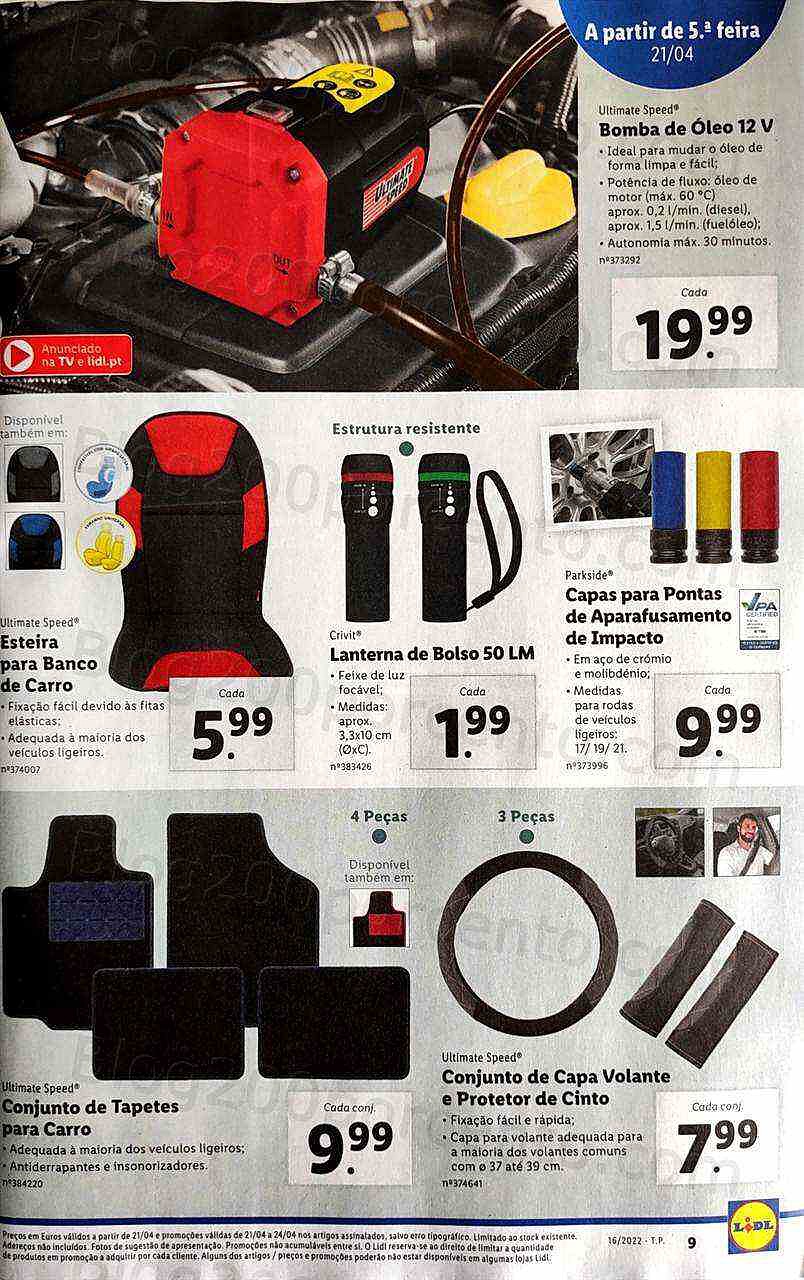 Antevisão Folheto LIDL Promoções de 18 a 24 abril