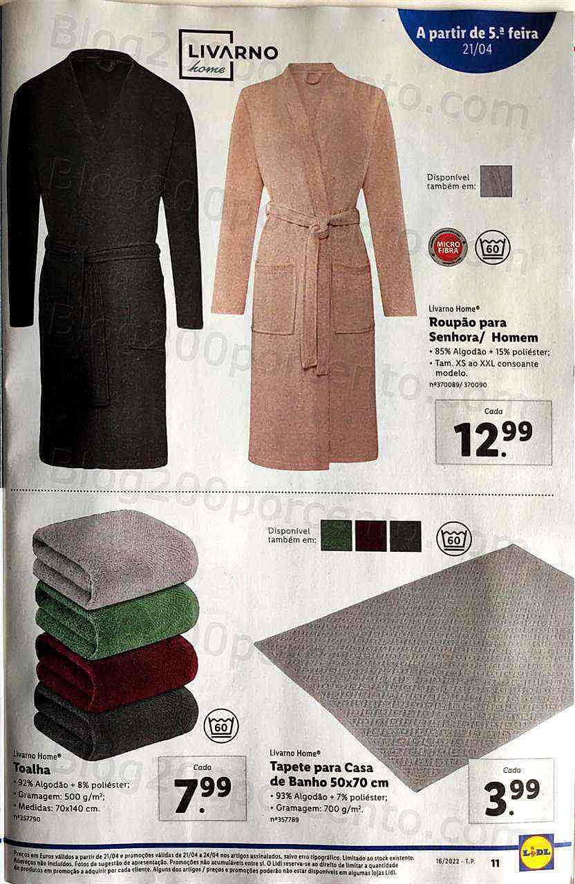 Antevisão Folheto LIDL Promoções de 18 a 24 abril