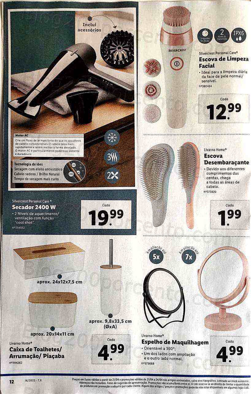 Antevisão Folheto LIDL Promoções de 18 a 24 abril