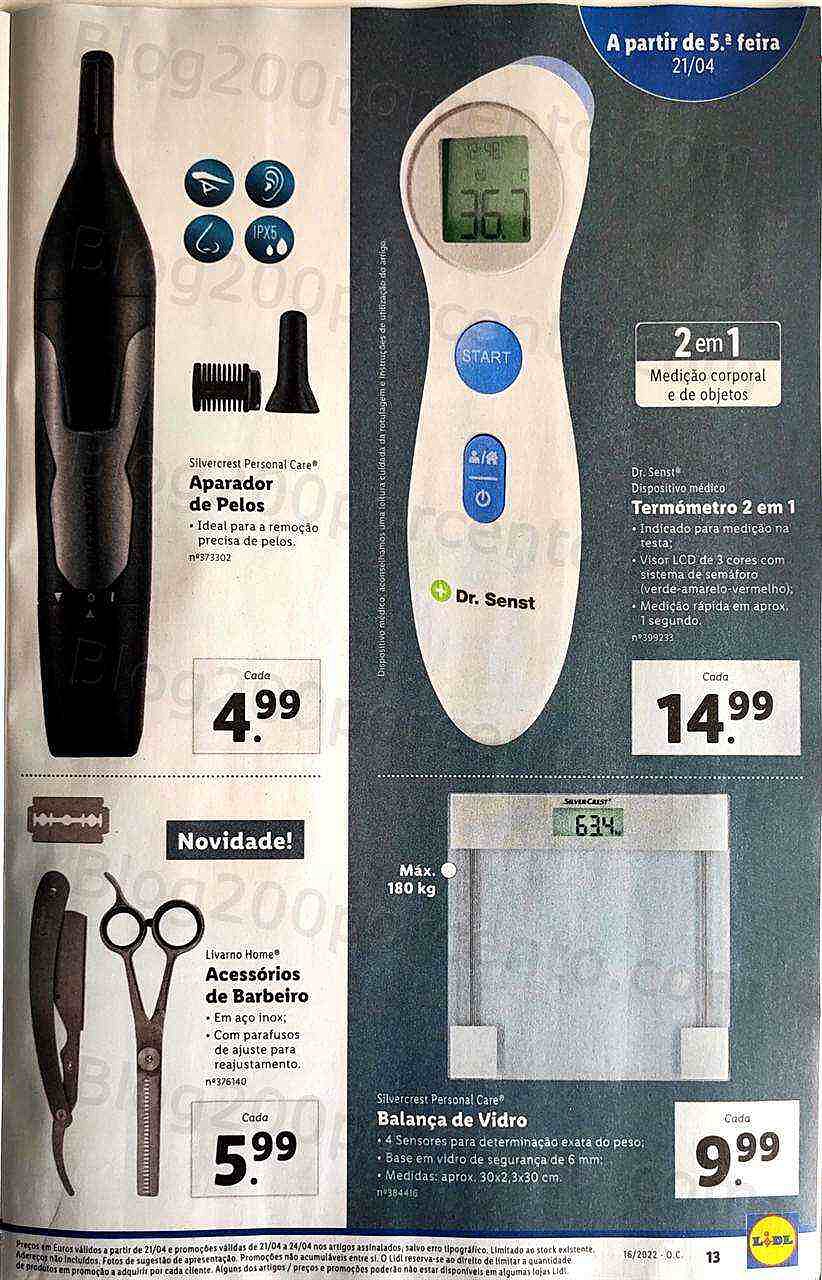 Antevisão Folheto LIDL Promoções de 18 a 24 abril