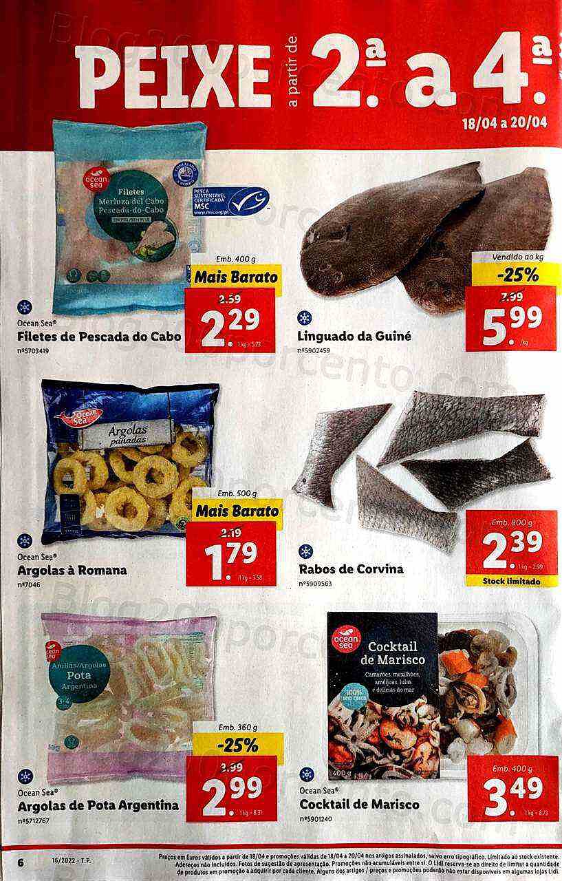Antevisão Folheto LIDL Promoções de 18 a 24 abril