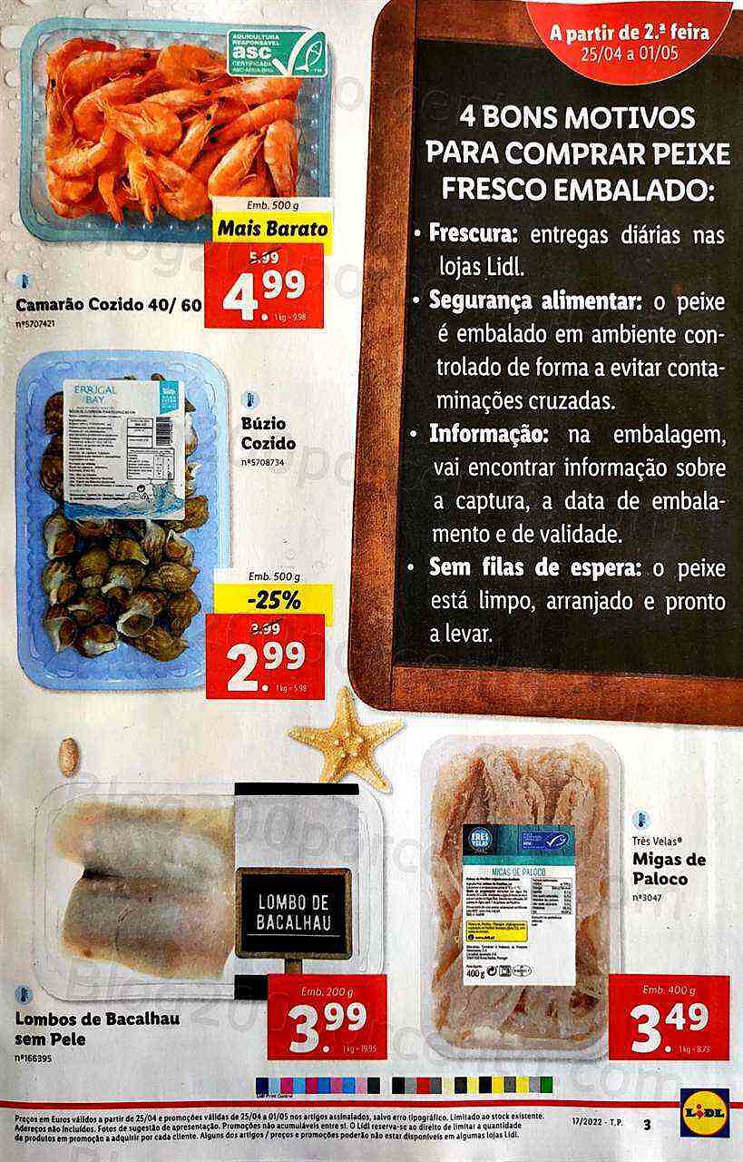 Antevisão Folheto LIDL Promoções de 25 abril a 1 maio