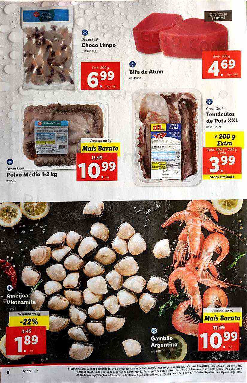 Antevisão Folheto LIDL Promoções de 25 abril a 1 maio