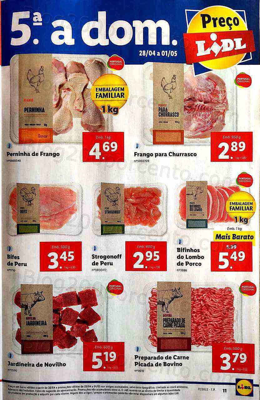 Antevisão Folheto LIDL Promoções de 25 abril a 1 maio