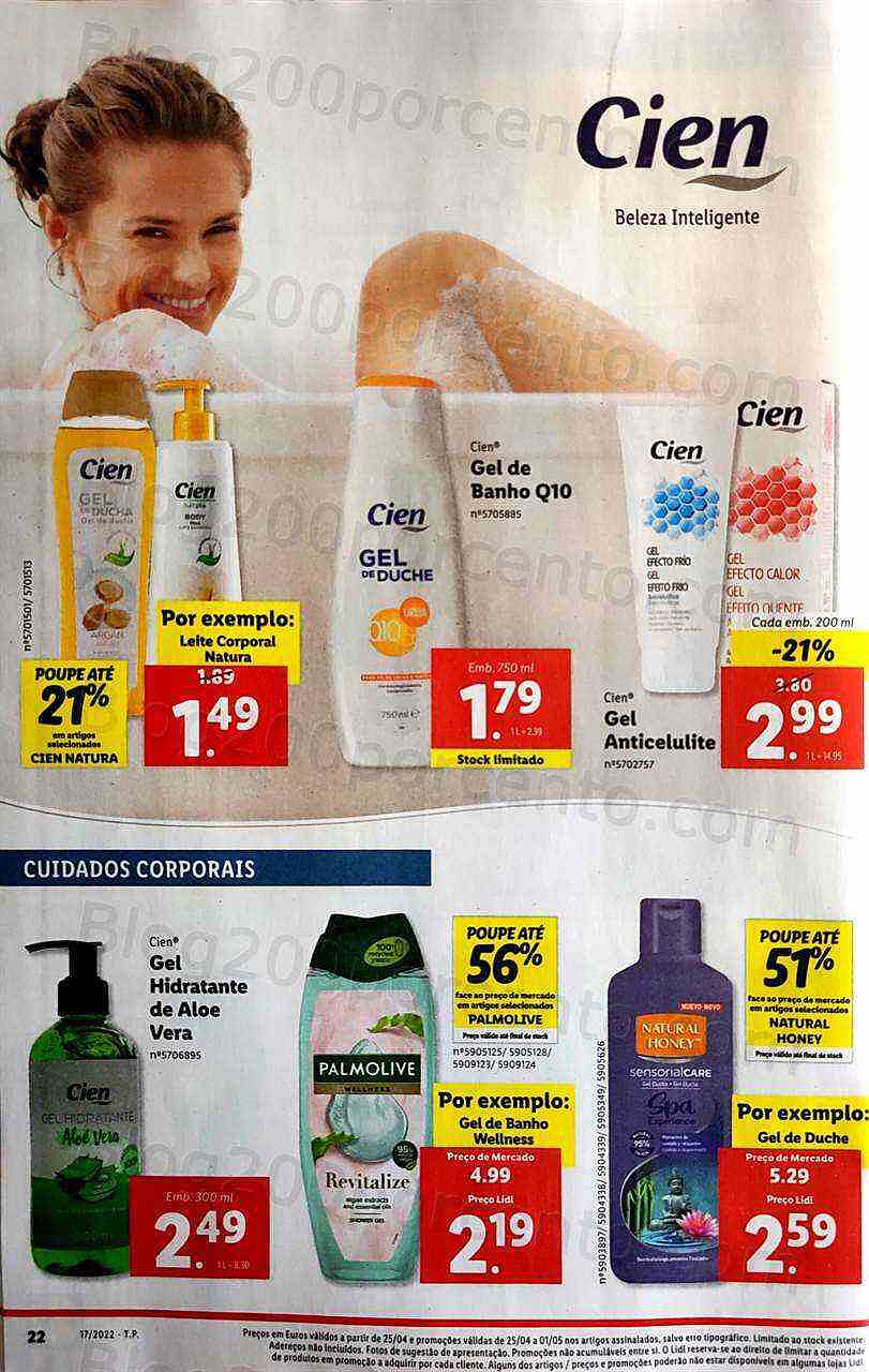 Antevisão Folheto LIDL Promoções de 25 abril a 1 maio