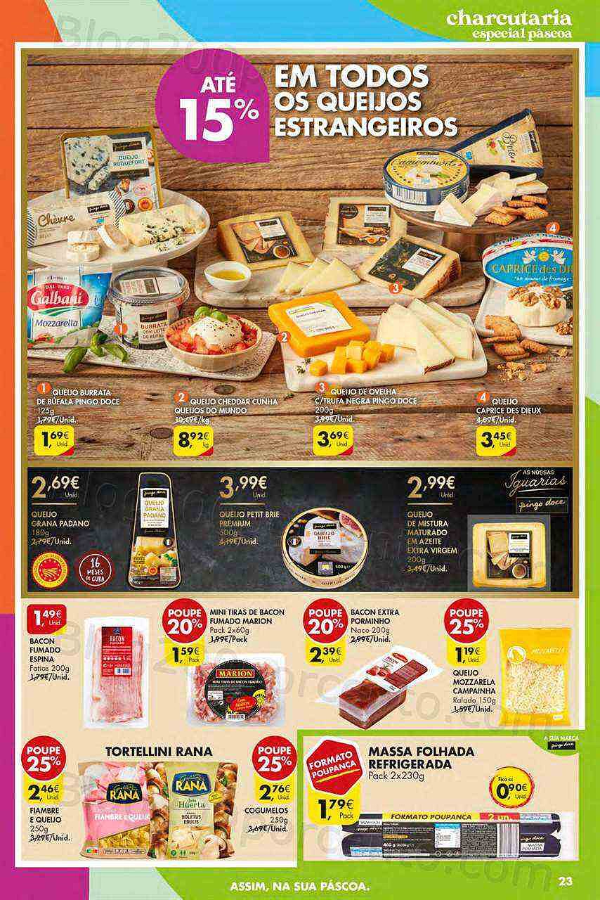 Antevisão Folheto PINGO DOCE Lojas Norte Promoções de 12 a 18 abril