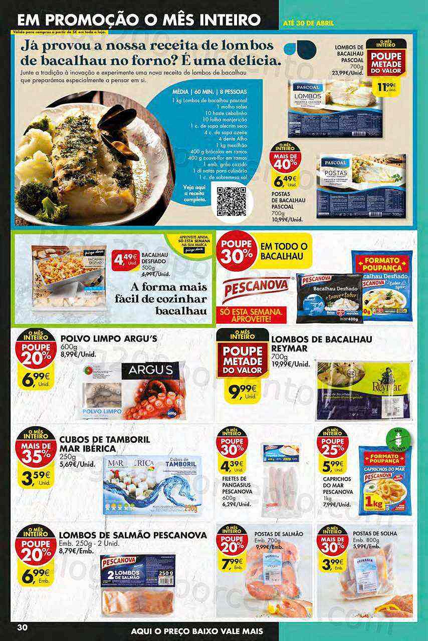Antevisão Folheto PINGO DOCE Lojas Norte Promoções de 12 a 18 abril