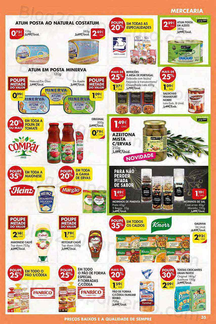Antevisão Folheto PINGO DOCE Lojas Norte Promoções de 12 a 18 abril