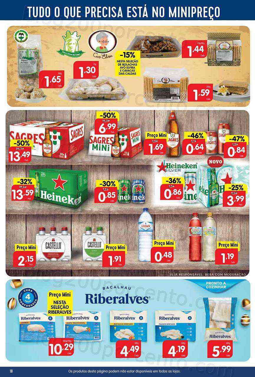 Antevisão Folheto MINIPREÇO Promoções de 14 a 20 abril