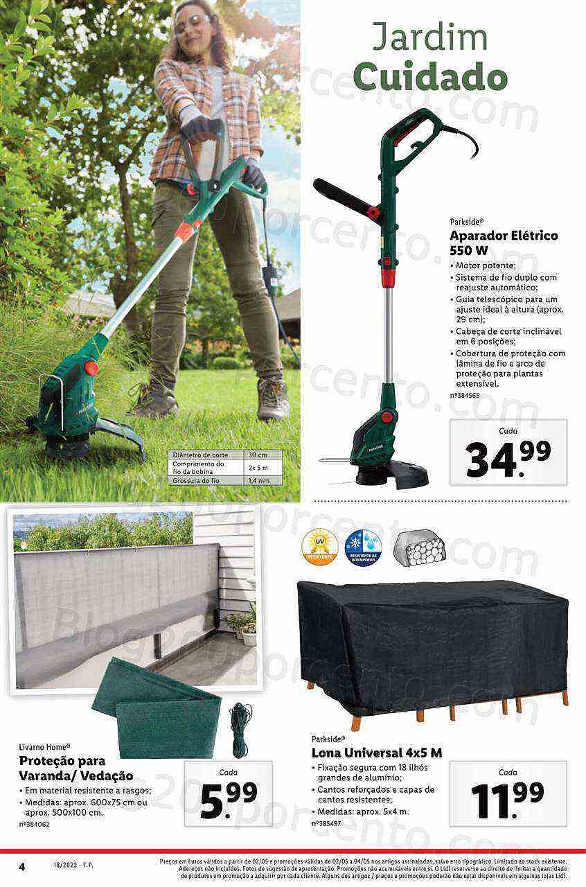 Antevisão Folheto LIDL Promoções de 2 a 8 maio