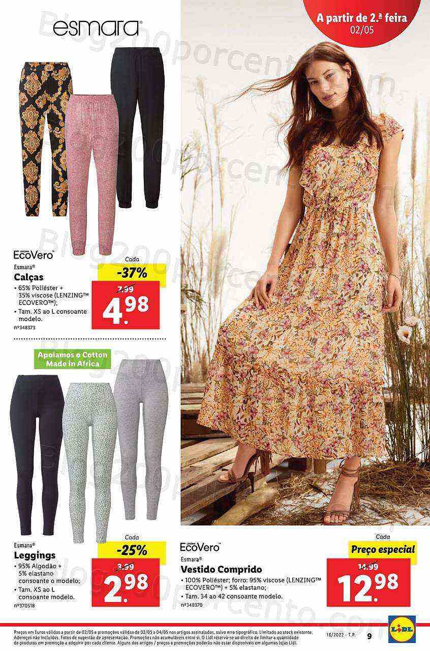 Antevisão Folheto LIDL Promoções de 2 a 8 maio