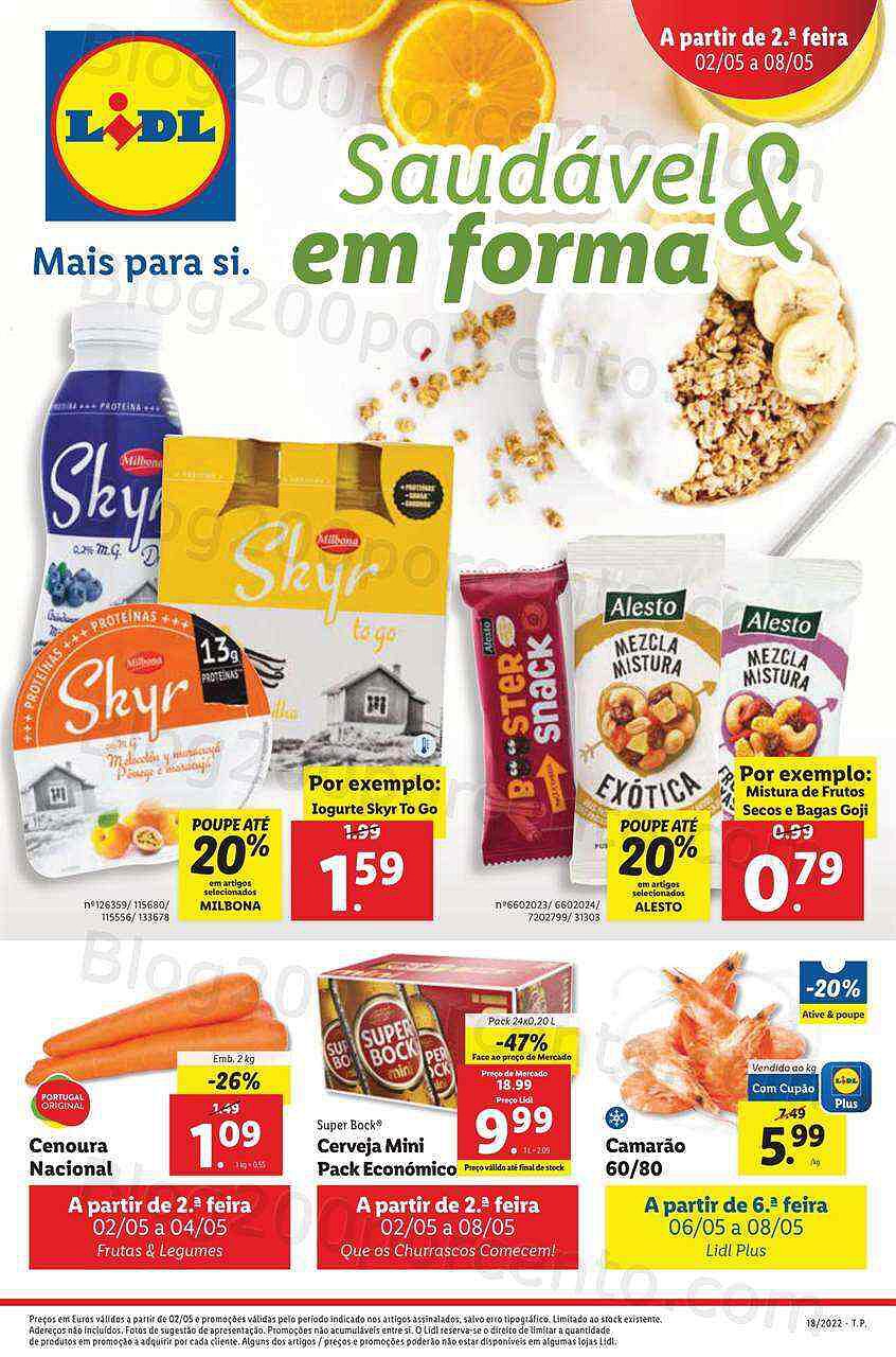 Antevisão Folheto LIDL Promoções de 2 a 8 maio