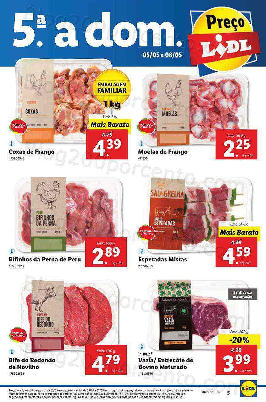 Antevisão Folheto LIDL Promoções de 2 a 8 maio