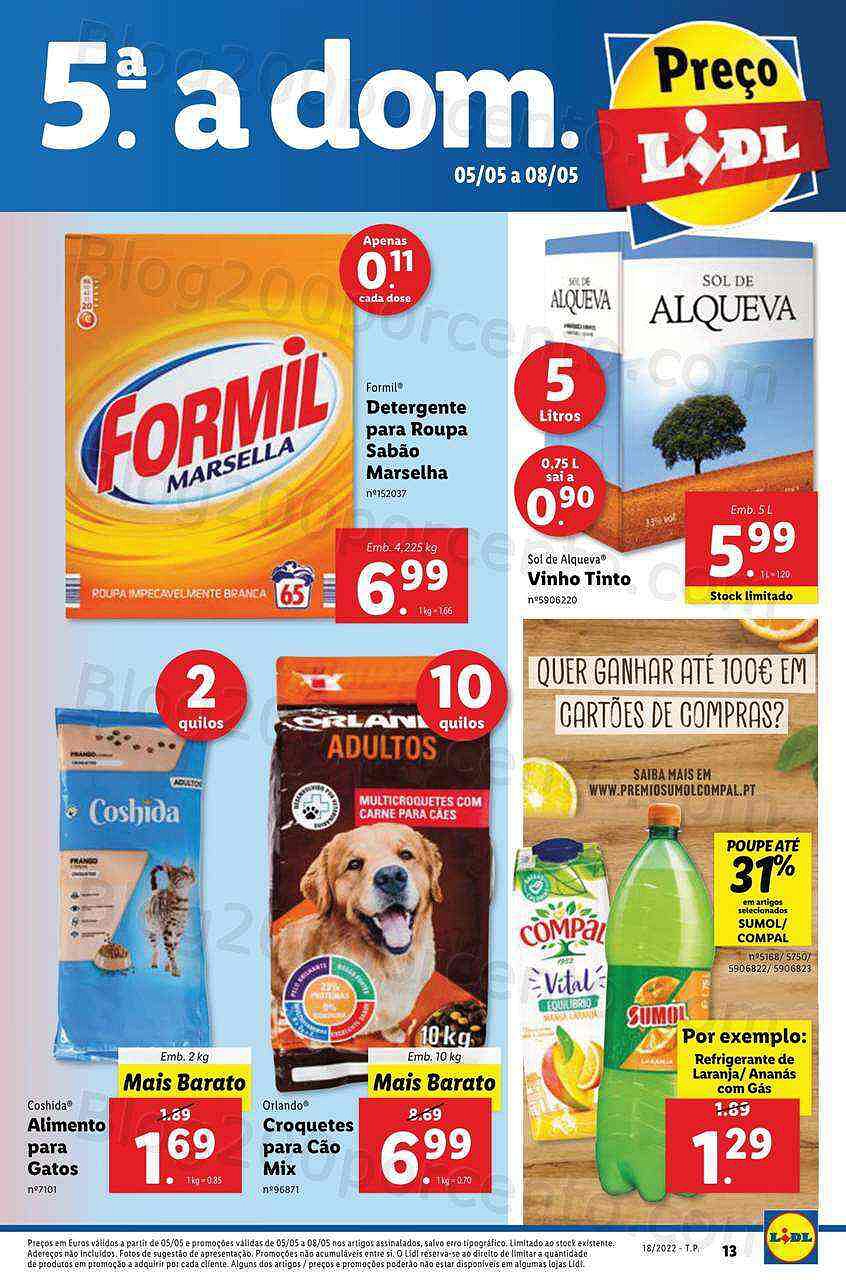 Antevisão Folheto LIDL Promoções de 2 a 8 maio