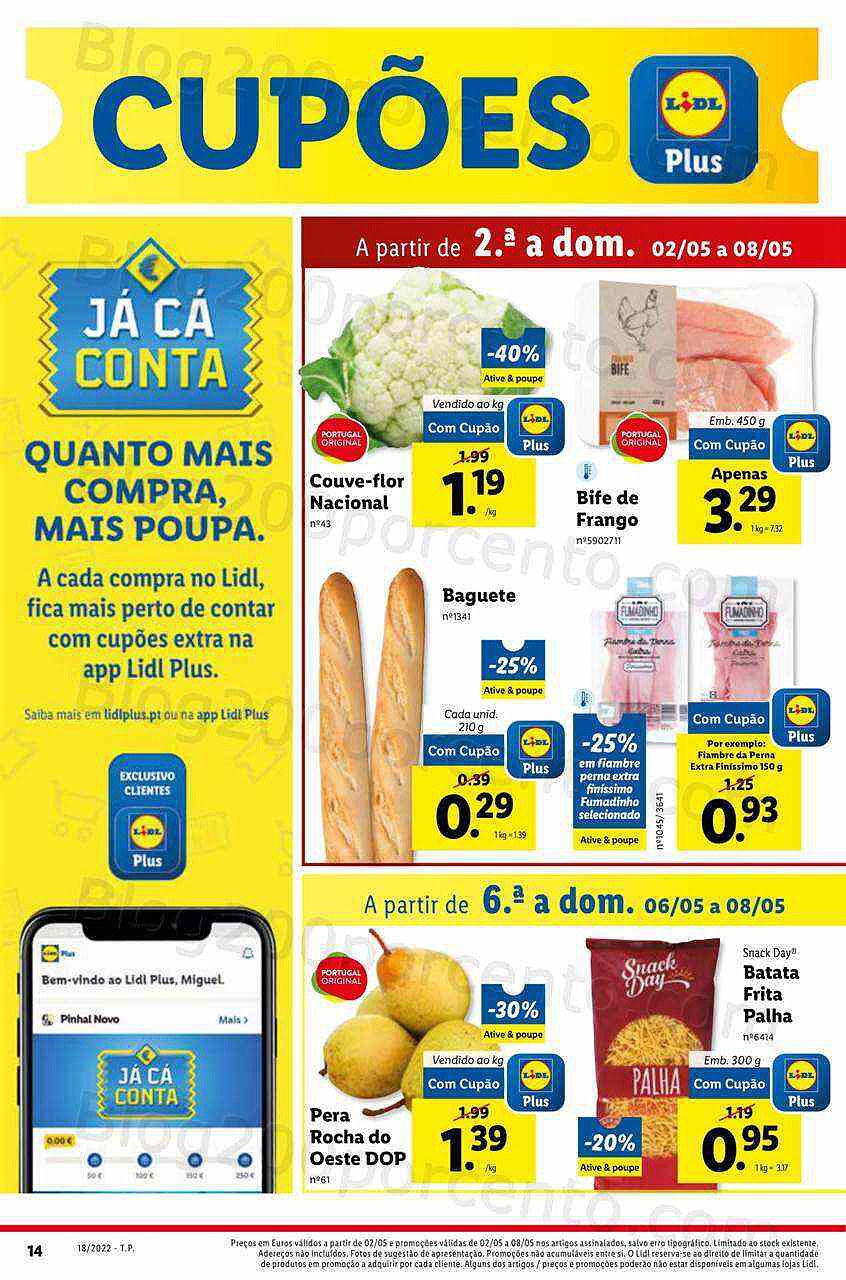 Antevisão Folheto LIDL Promoções de 2 a 8 maio