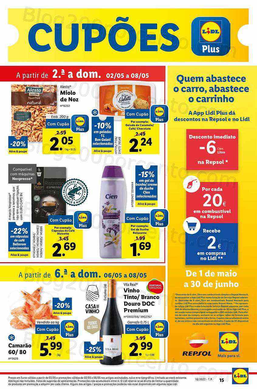 Antevisão Folheto LIDL Promoções de 2 a 8 maio